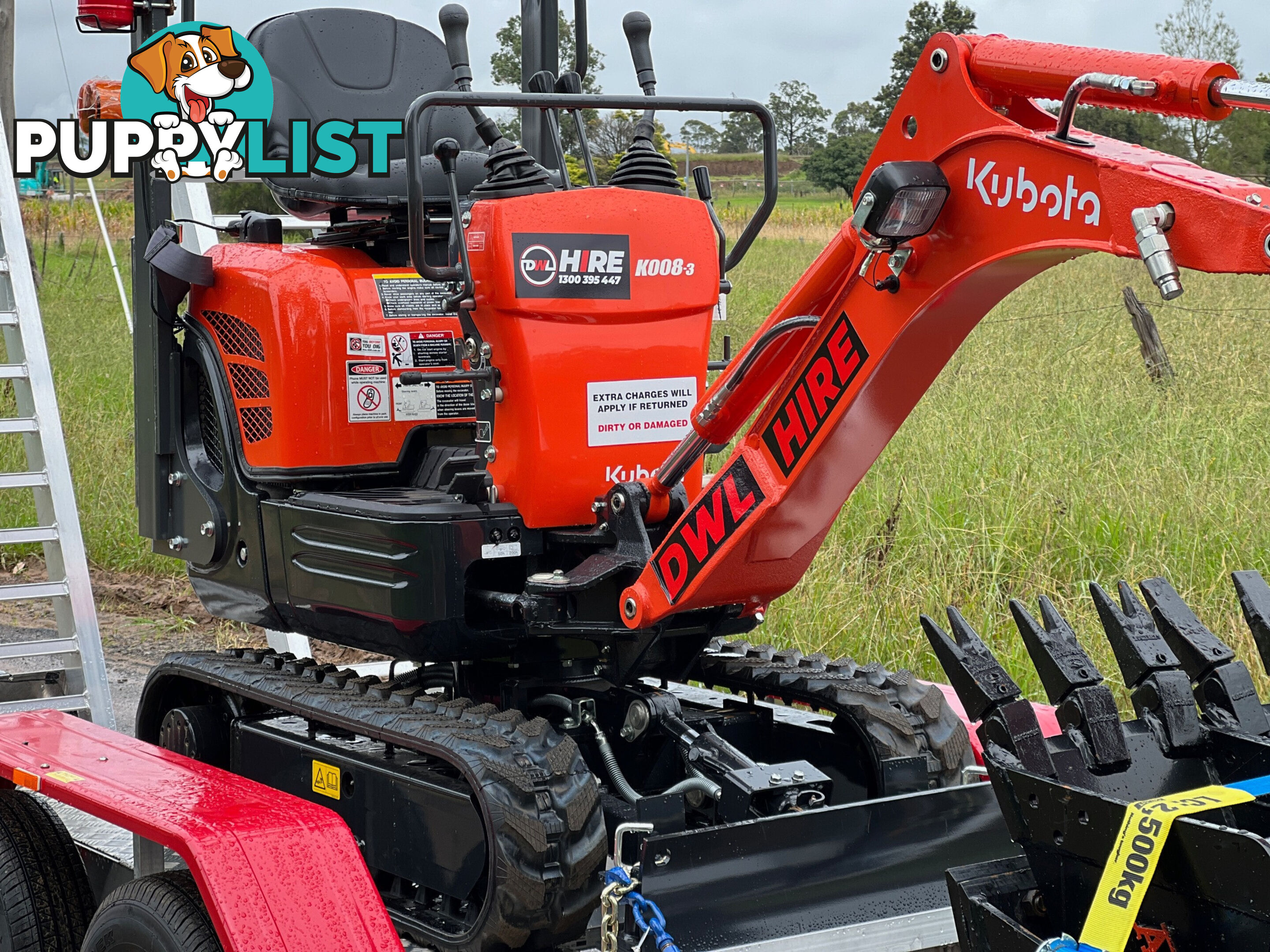 Kubota K008 Tracked-Excav Excavator