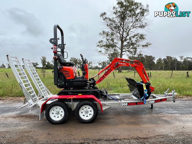 Kubota K008 Tracked-Excav Excavator