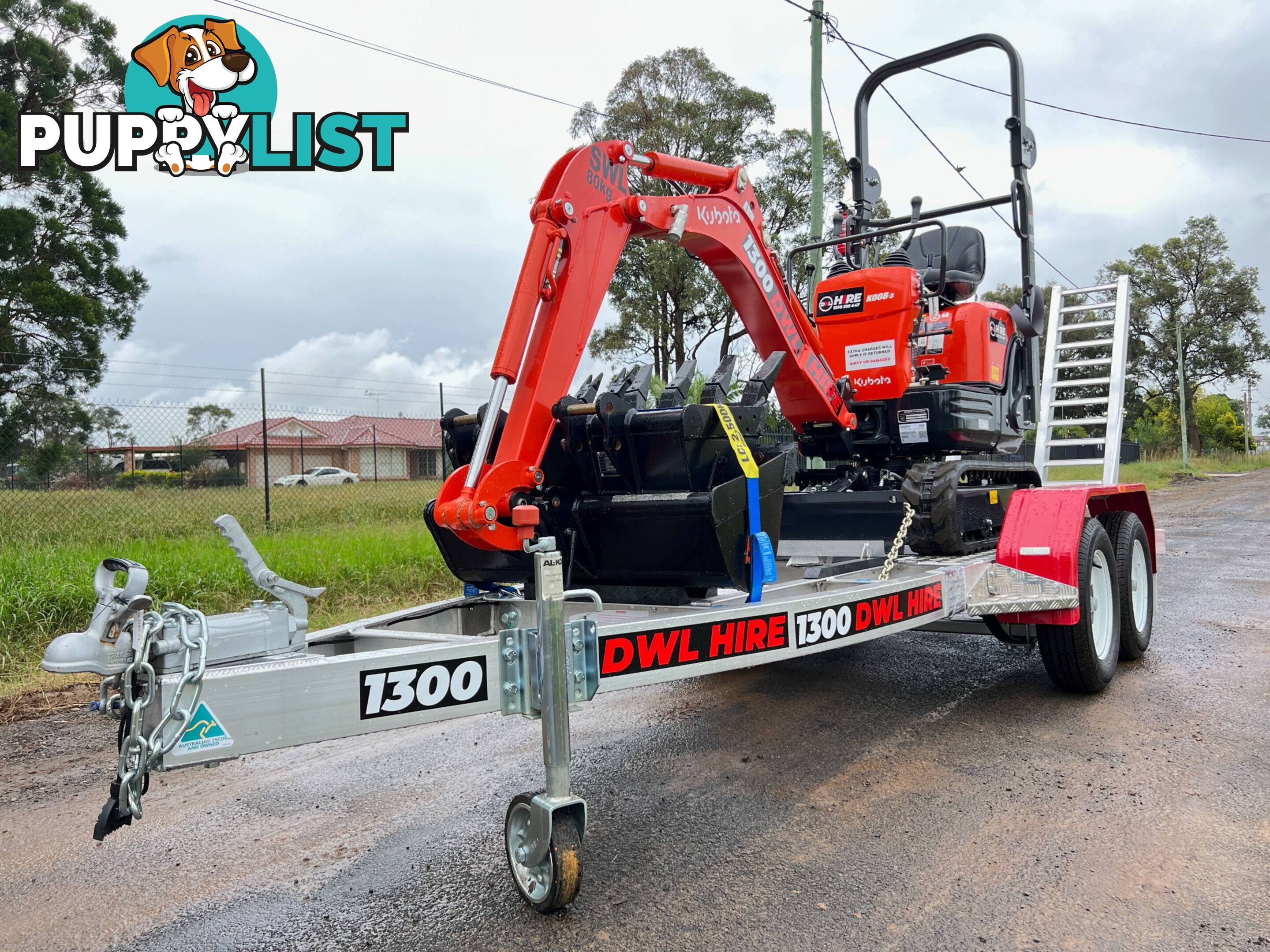 Kubota K008 Tracked-Excav Excavator