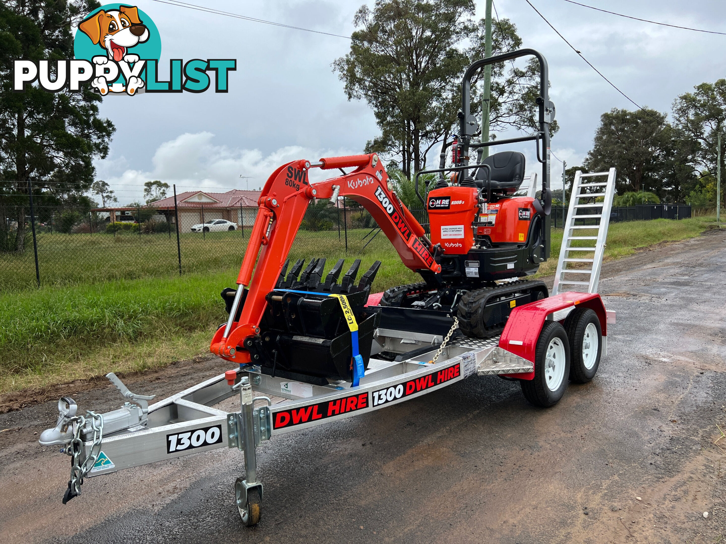 Kubota K008 Tracked-Excav Excavator