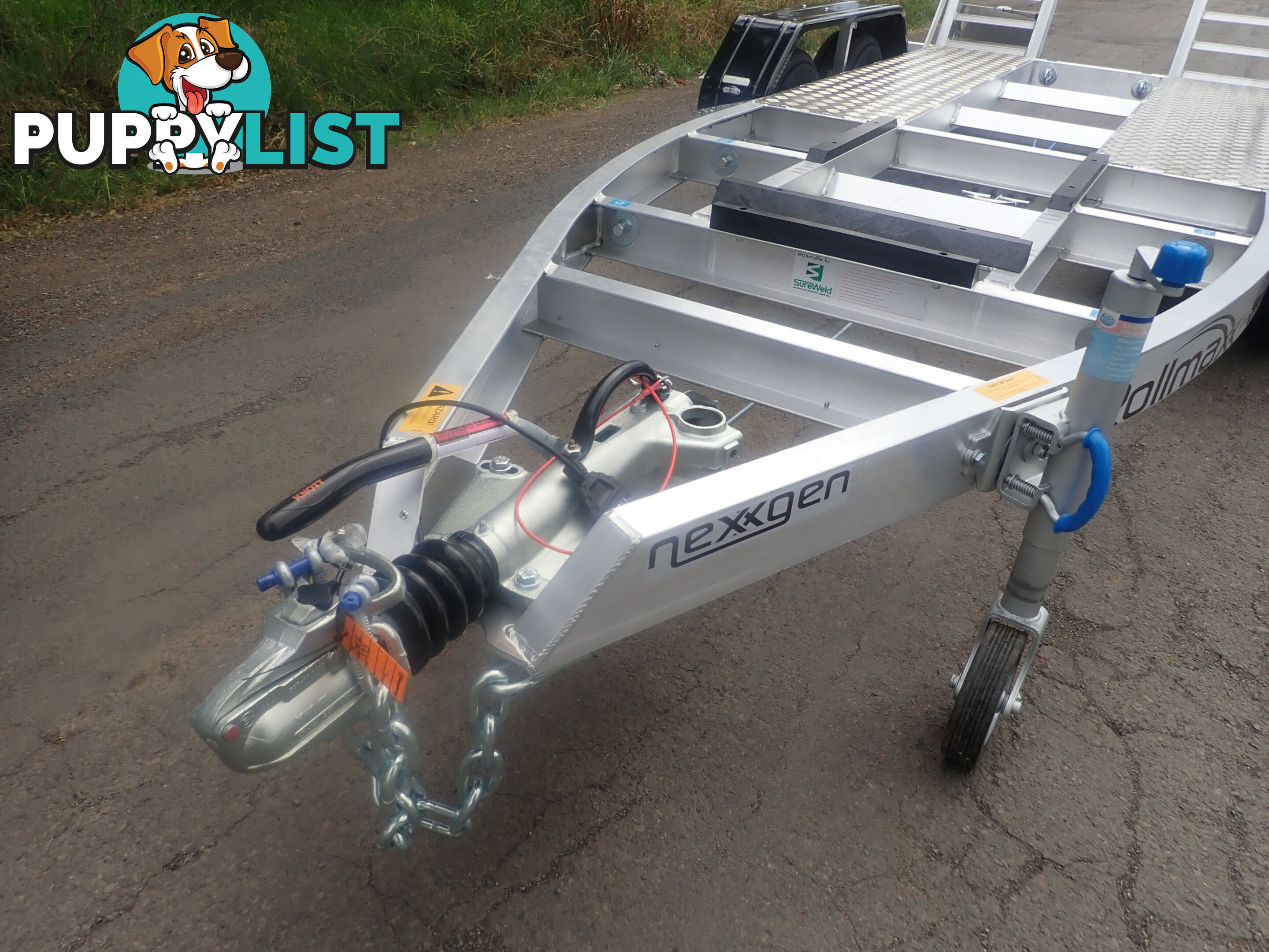 Sureweld Tag Tag/Plant(with ramps) Trailer