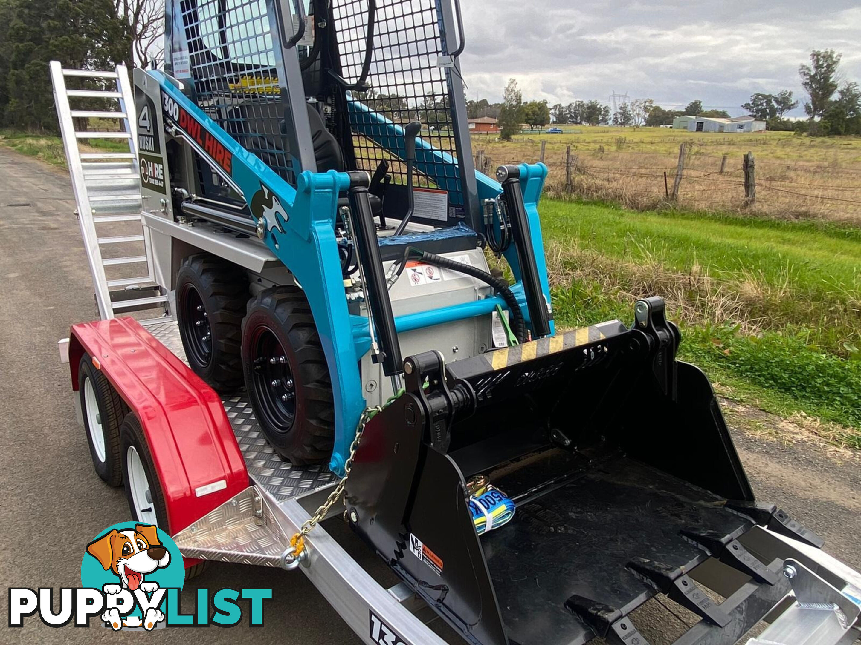 Toyota 4-SDK4 Huski Skid Steer Loader