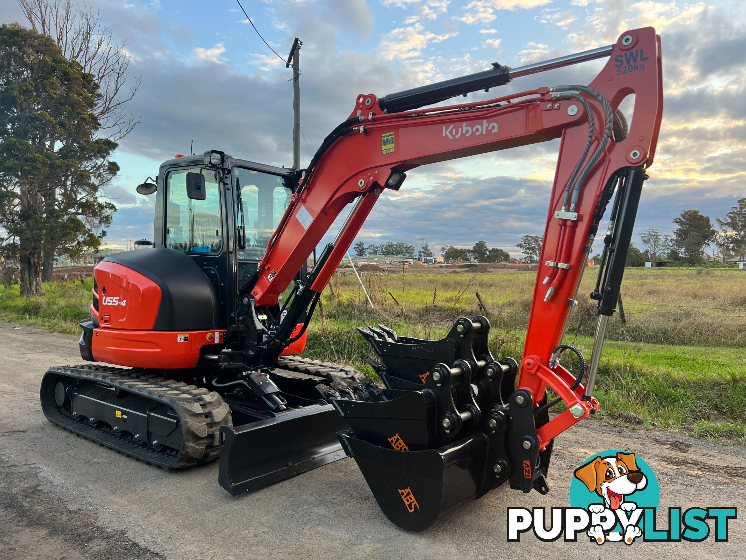 Kubota U55 Tracked-Excav Excavator