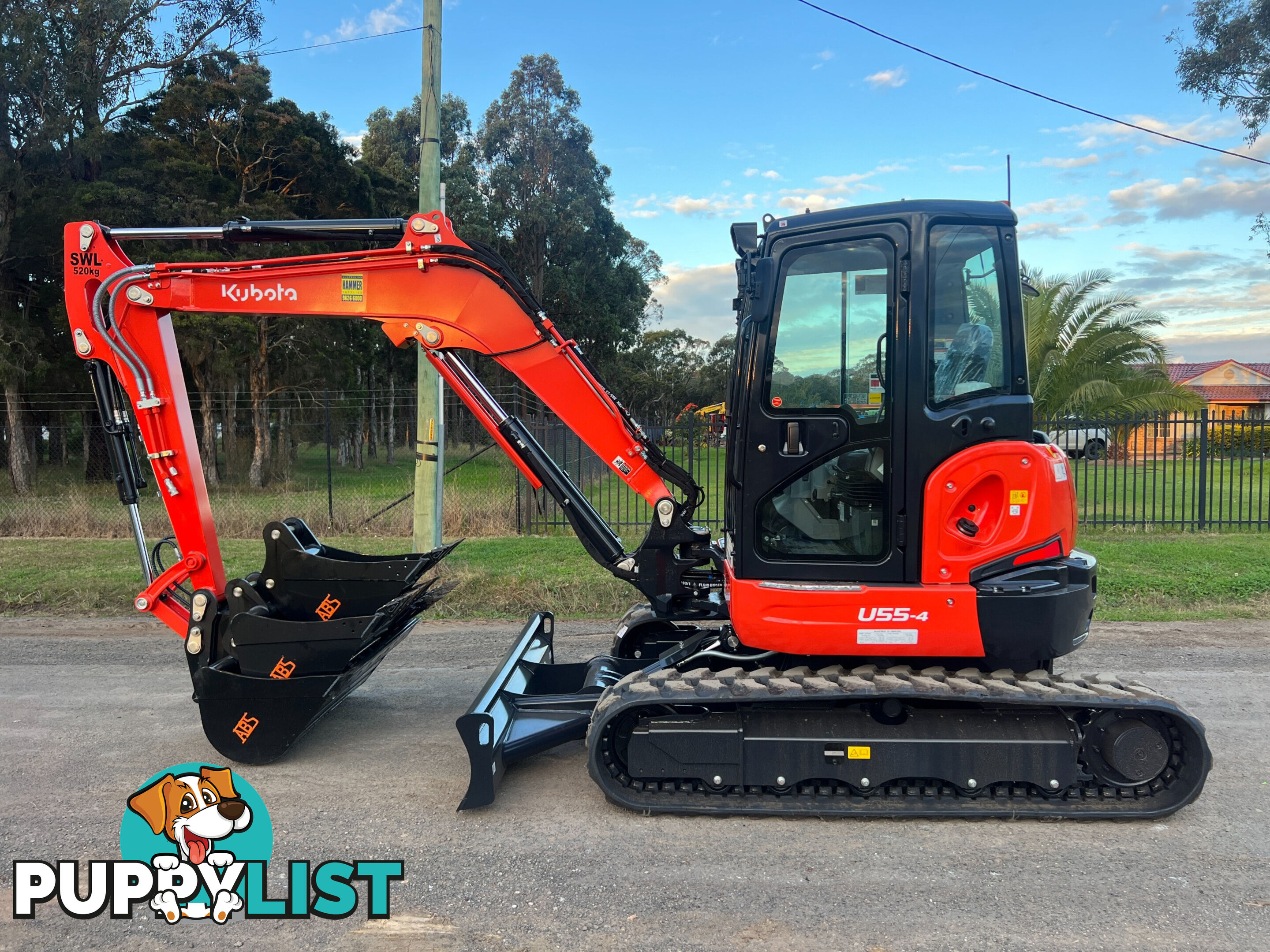 Kubota U55 Tracked-Excav Excavator