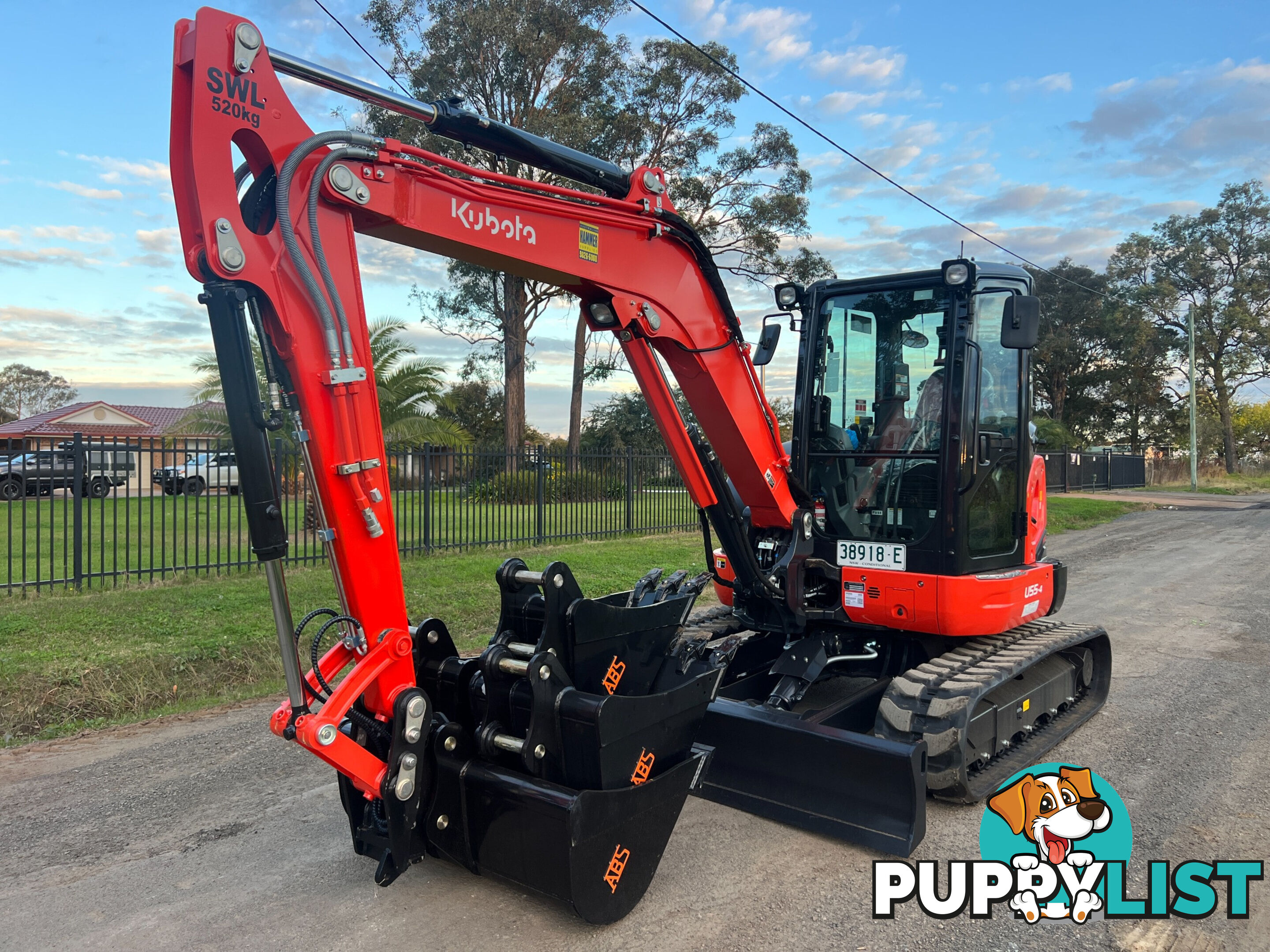 Kubota U55 Tracked-Excav Excavator