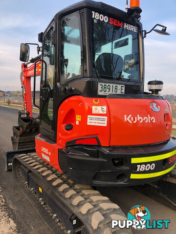 Kubota KX080 Tracked-Excav Excavator