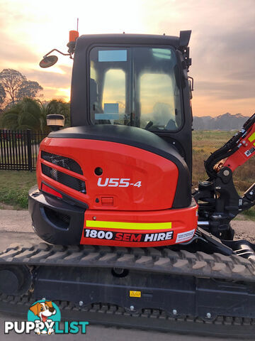 Kubota KX080 Tracked-Excav Excavator