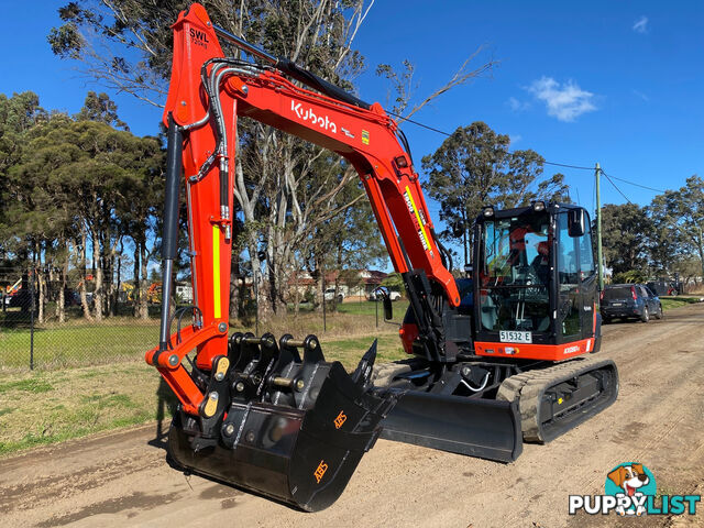 Kubota KX080 Tracked-Excav Excavator