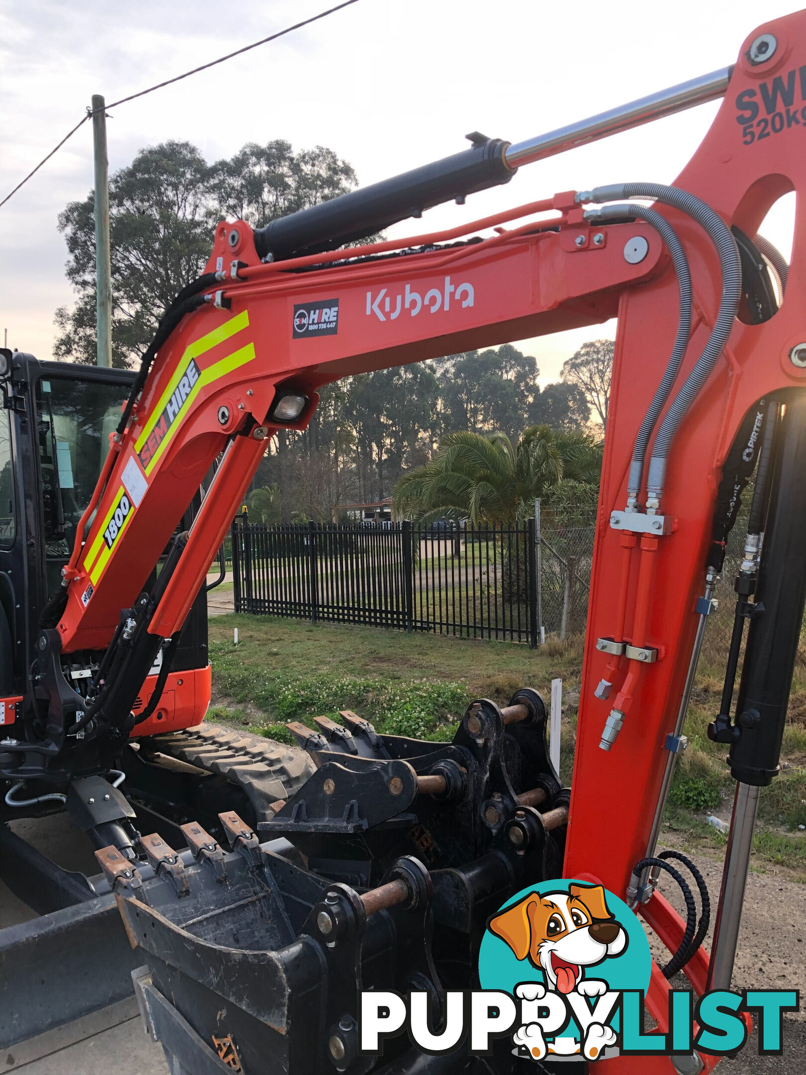 Kubota KX080 Tracked-Excav Excavator