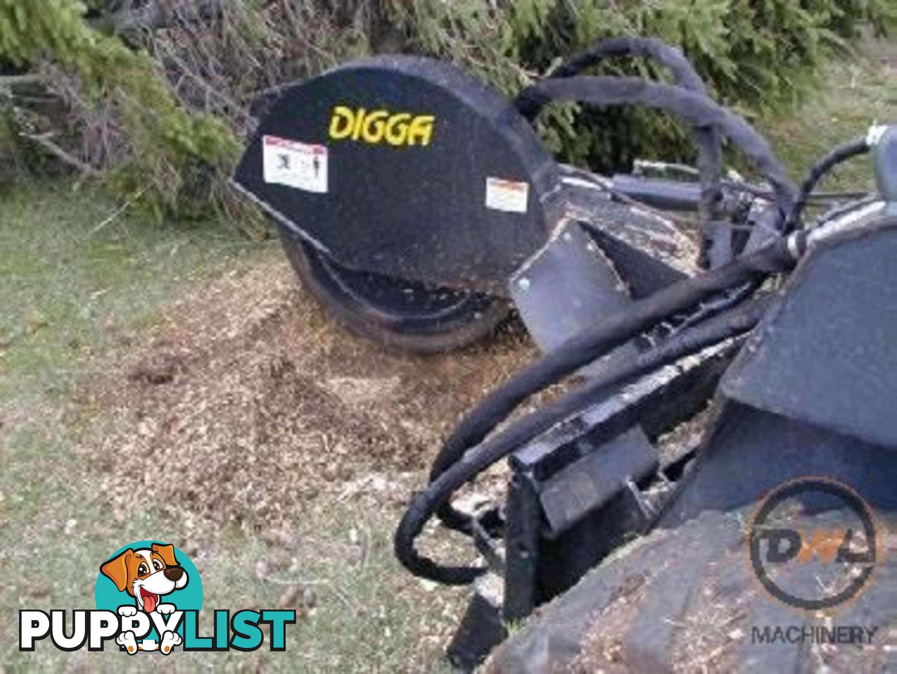 DIGGA STUMP GRINDER SKID STEER Stump Grinder Attachments