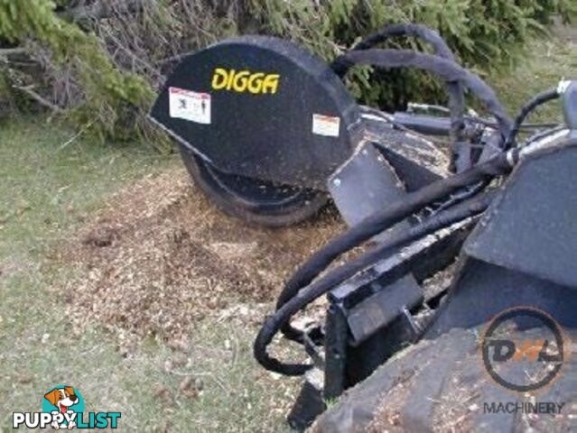 DIGGA STUMP GRINDER SKID STEER Stump Grinder Attachments