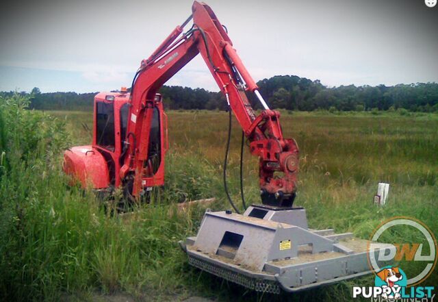 DIGGA SLASHER SUIT SKID STEER EXCAVATOR TRACTOR Slasher/Mower Attachments