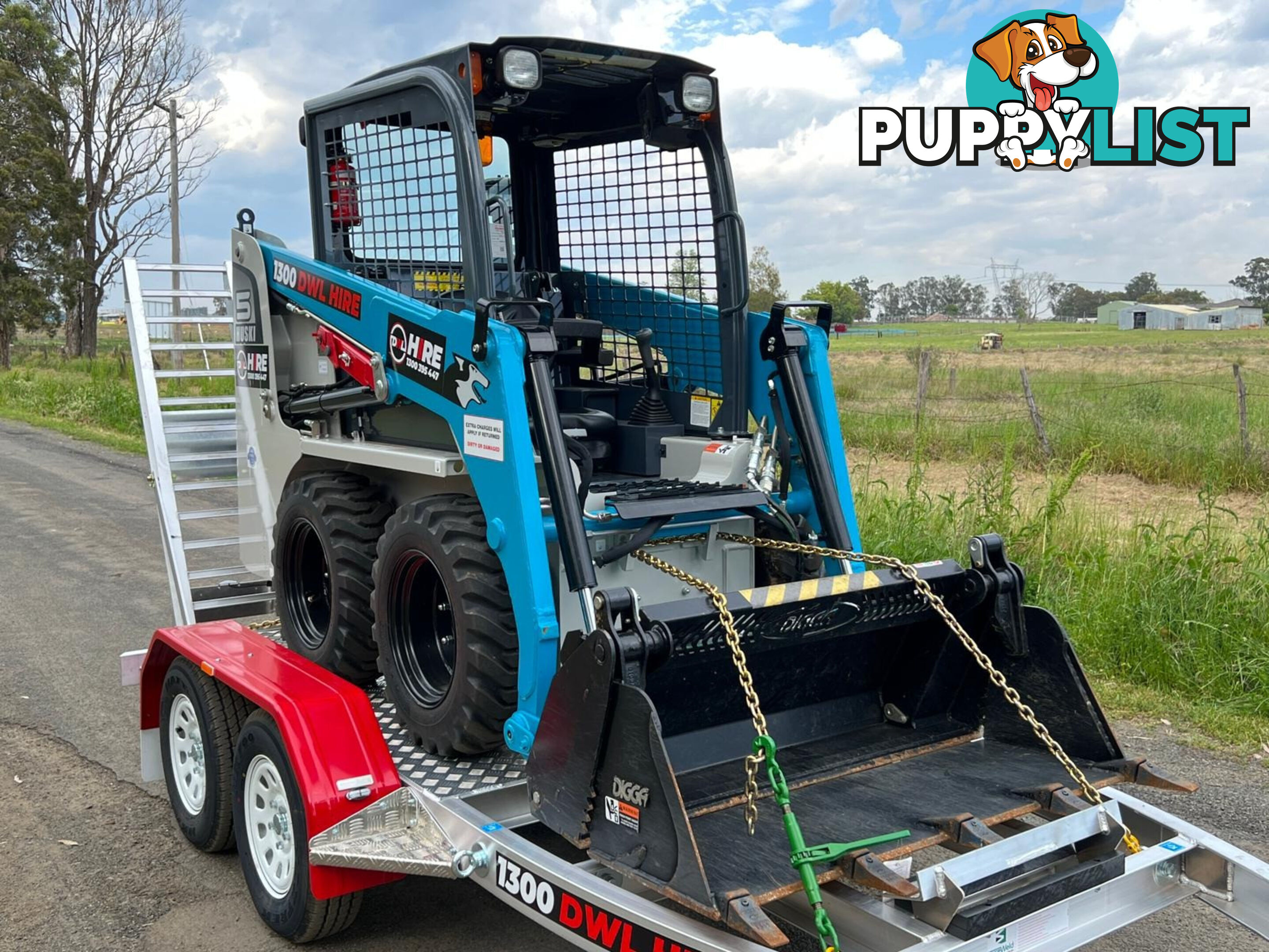 Toyota 5-SDK5 Huski Skid Steer Loader