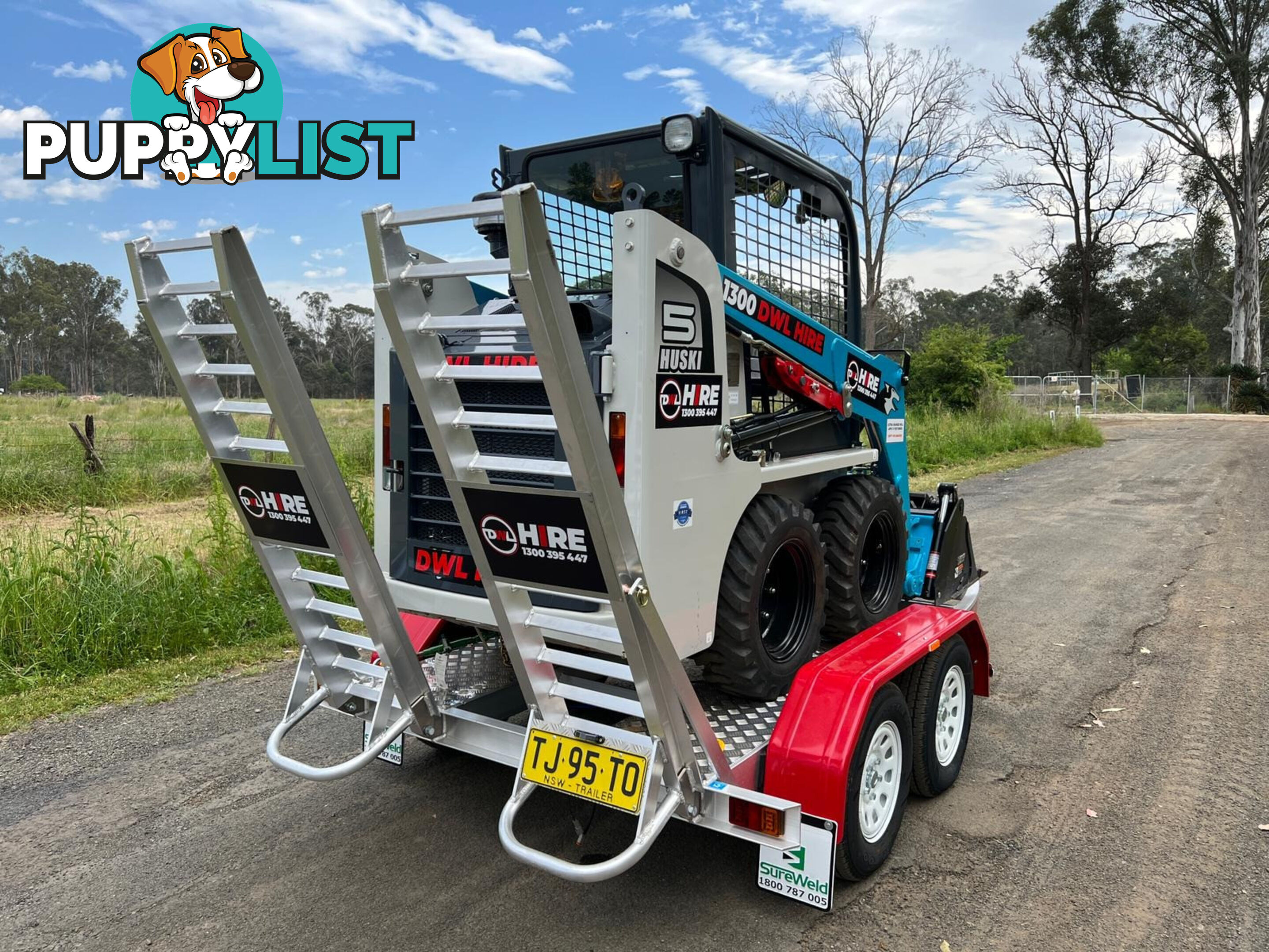 Toyota 5-SDK5 Huski Skid Steer Loader