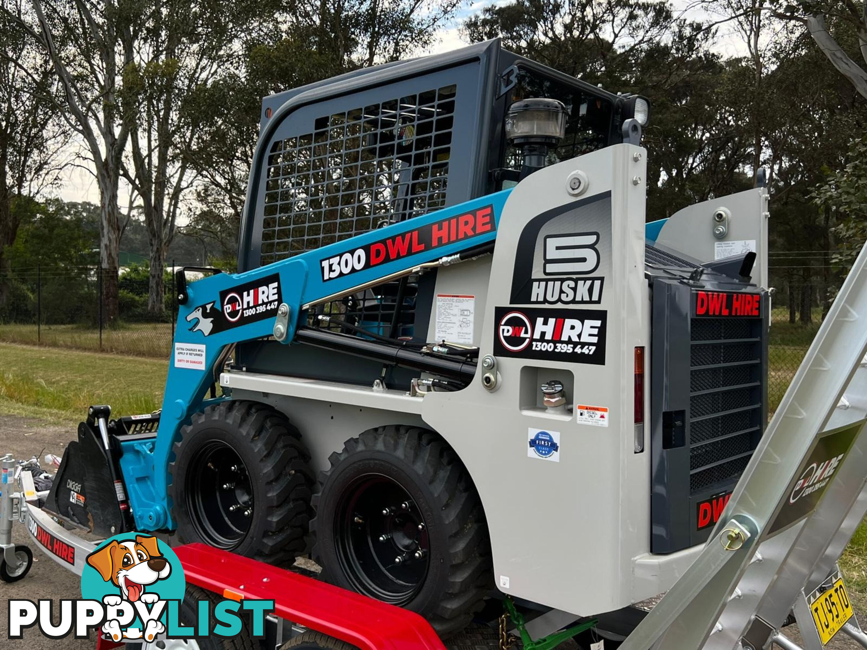 Toyota 5-SDK5 Huski Skid Steer Loader