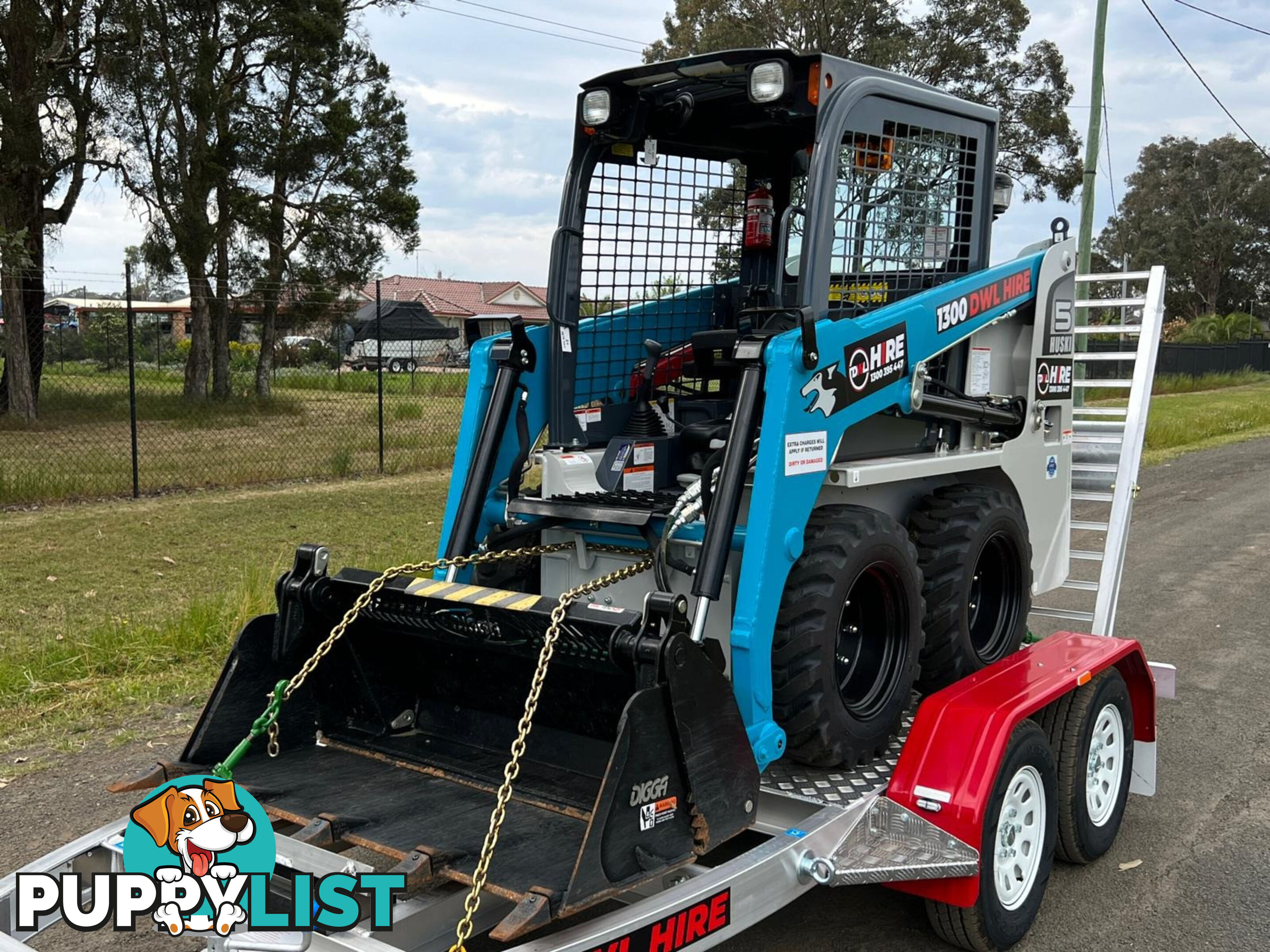 Toyota 5-SDK5 Huski Skid Steer Loader