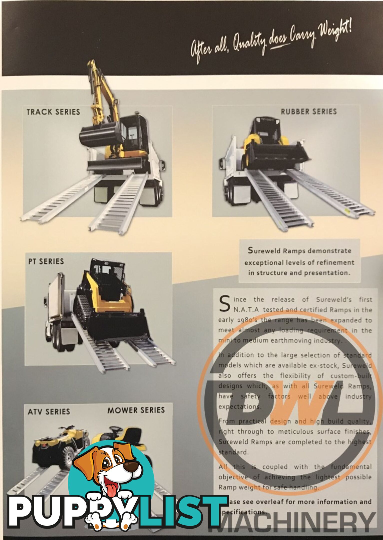 SUREWELD ALUMINIUM LOADING RAMP Loading Ramp Attachments