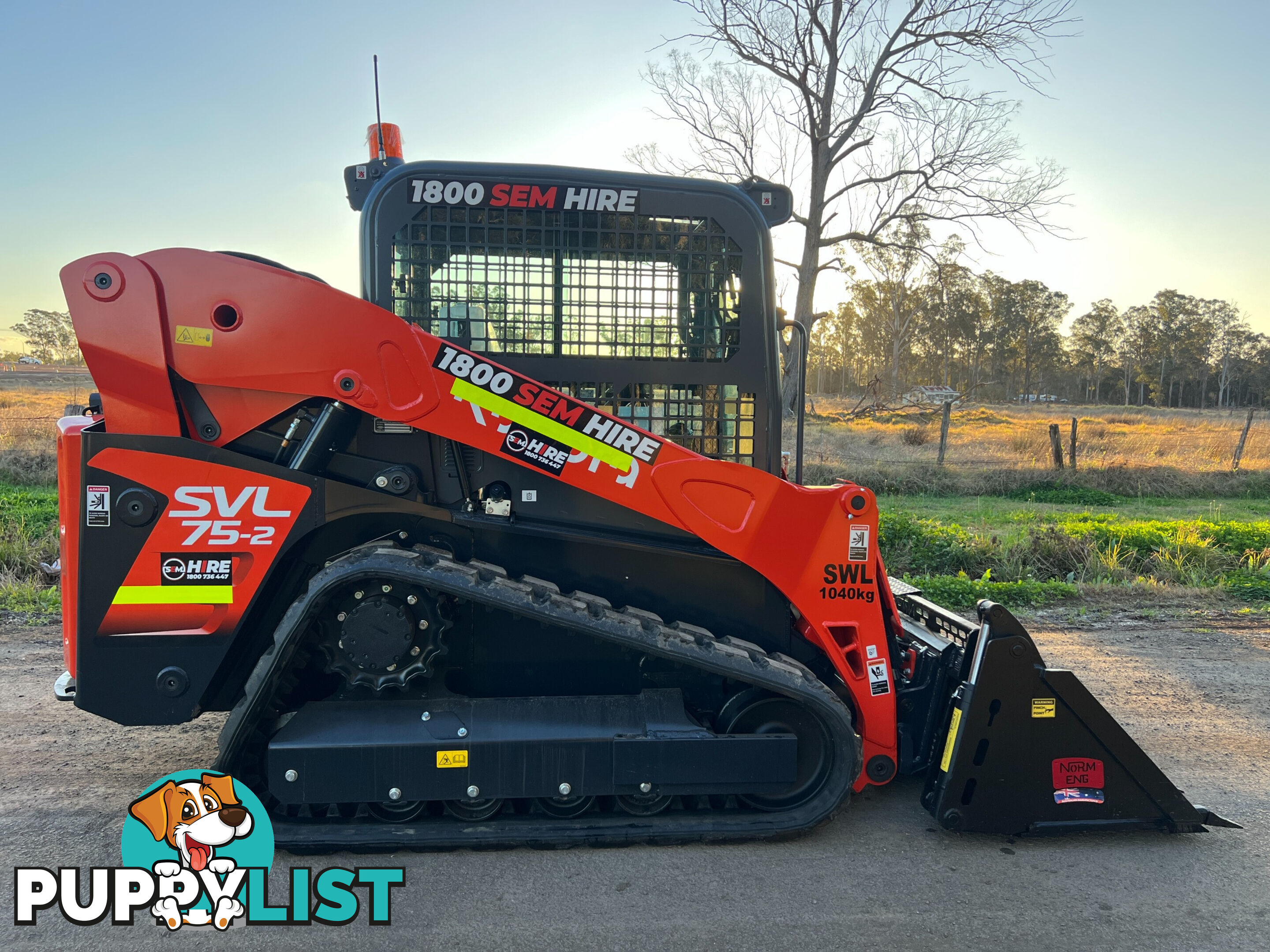 Kubota SVL75 Tracked Loader Loader