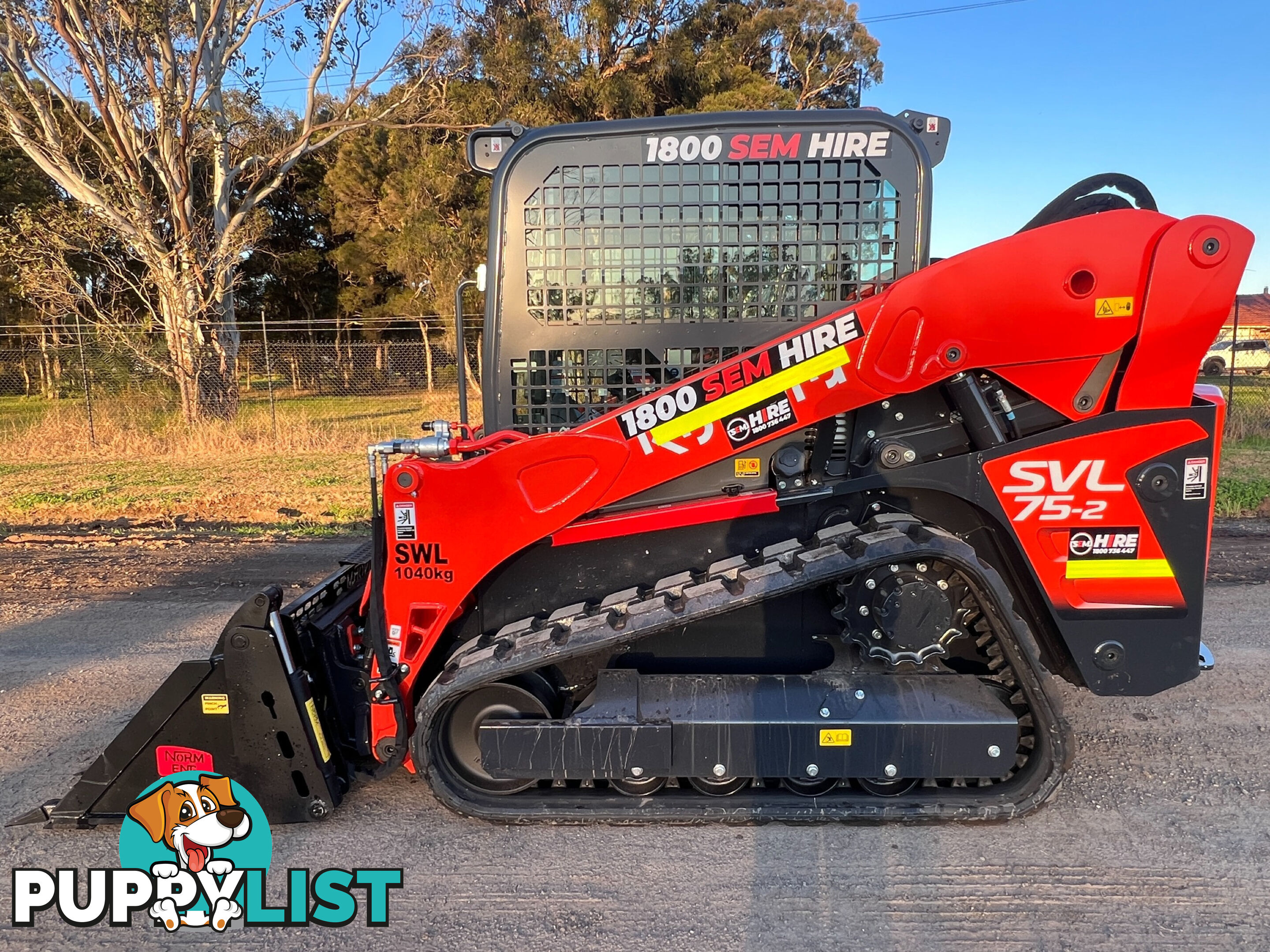 Kubota SVL75 Tracked Loader Loader