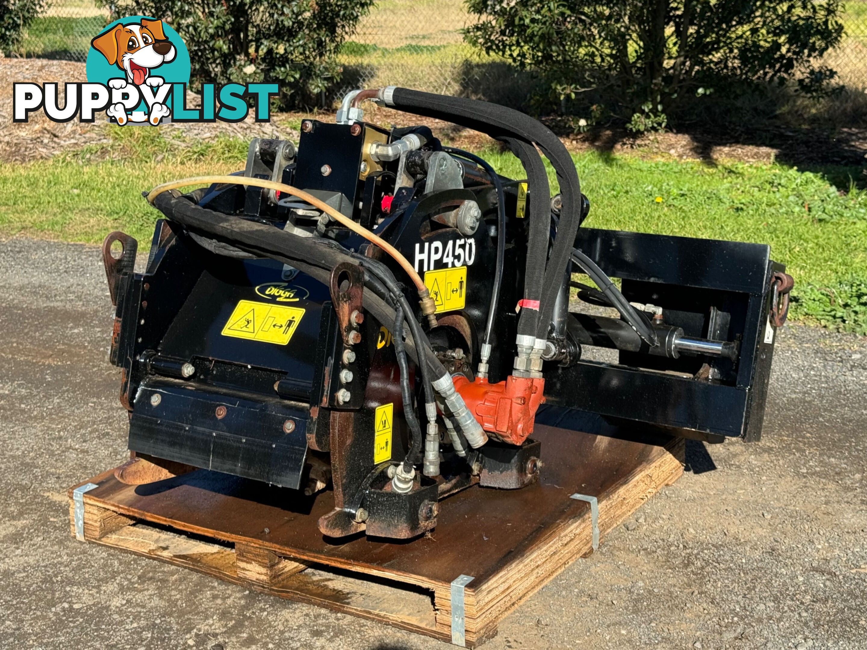 Digga HP450 Profiler Attachments