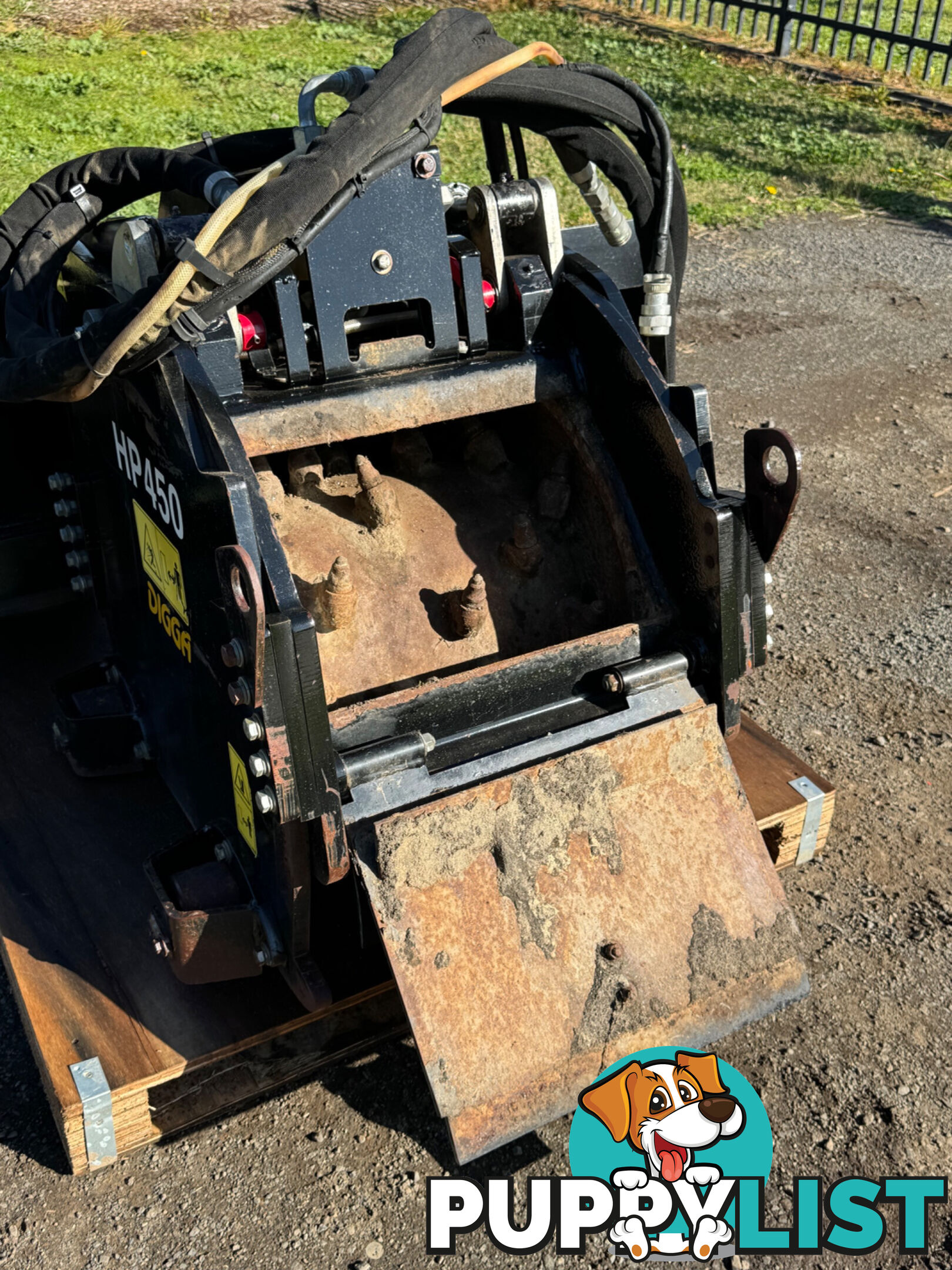 Digga HP450 Profiler Attachments