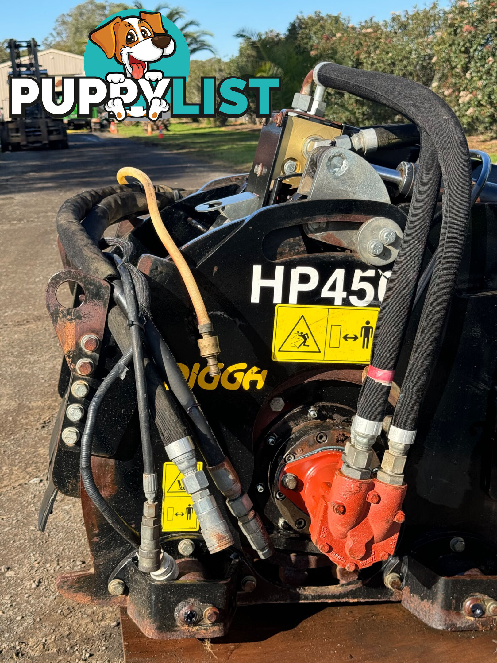 Digga HP450 Profiler Attachments