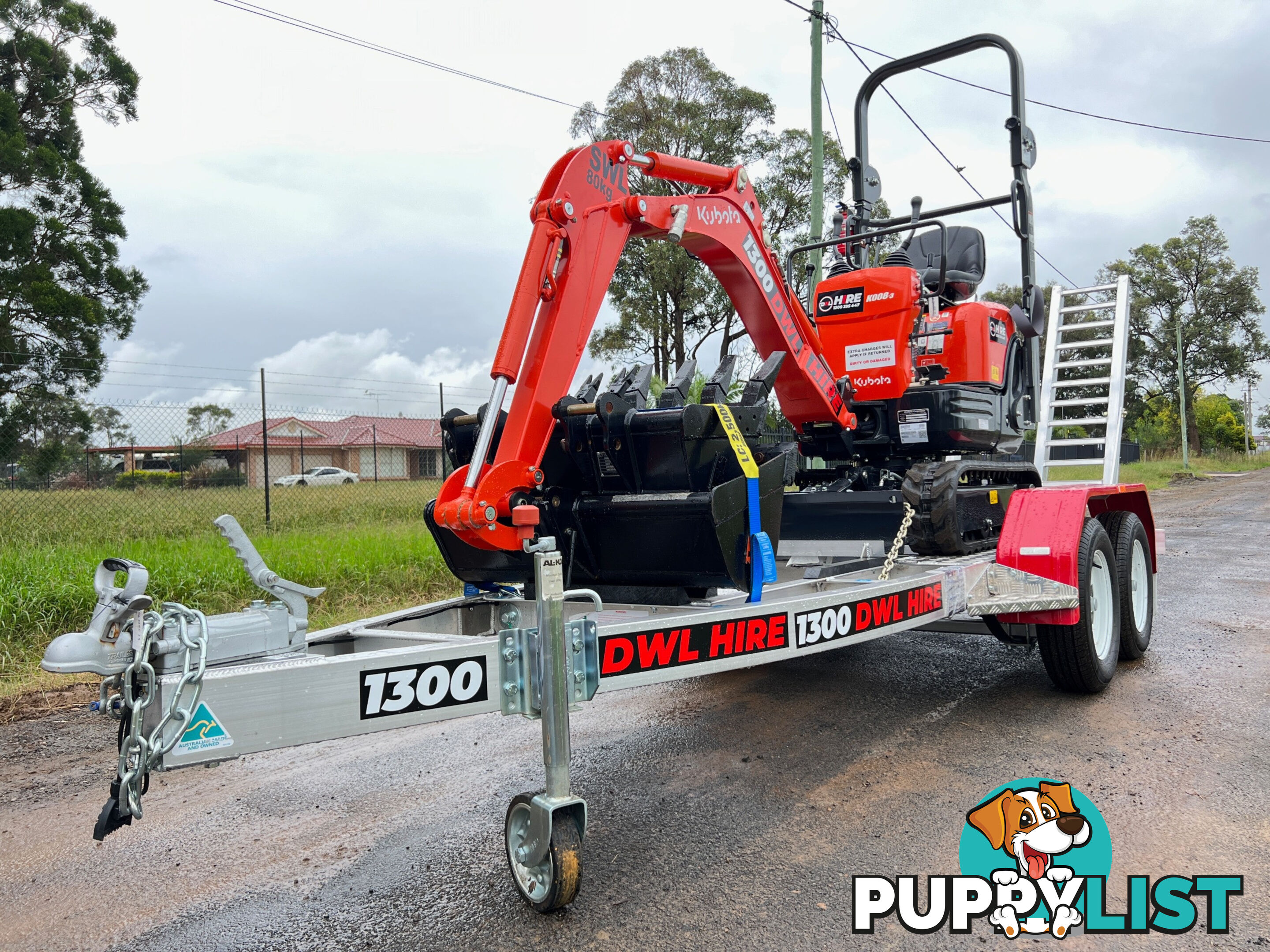 Kubota K008 Tracked-Excav Excavator