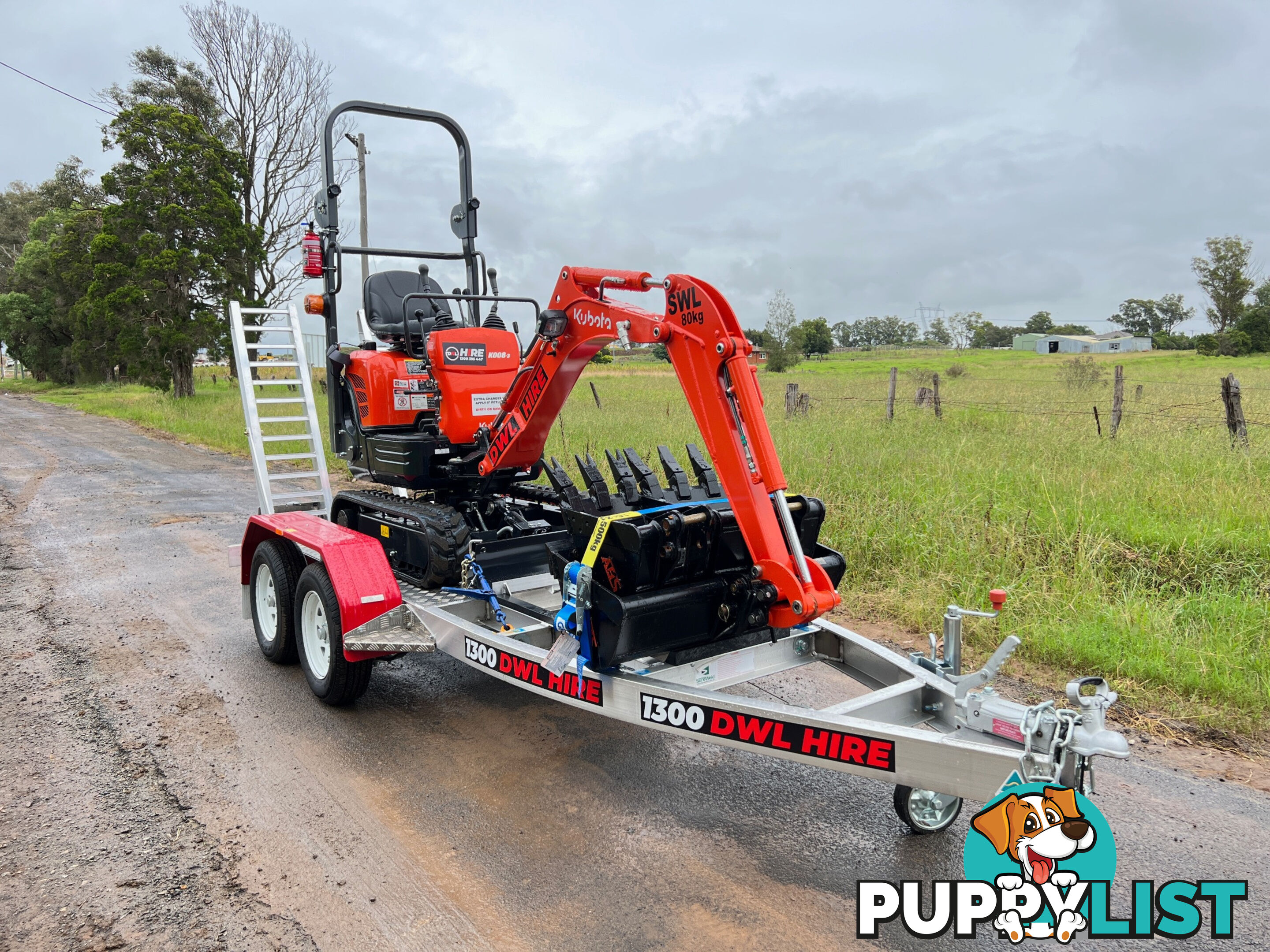 Kubota K008 Tracked-Excav Excavator