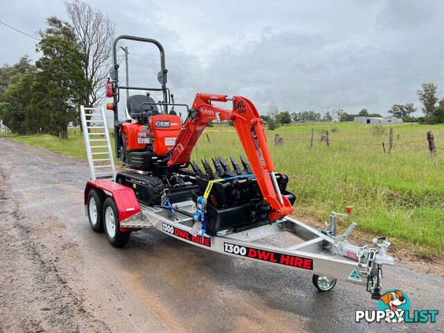 Kubota K008 Tracked-Excav Excavator