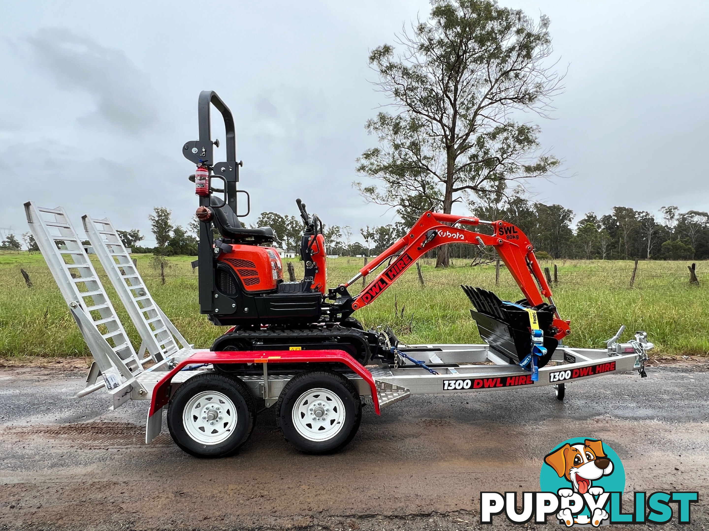 Kubota K008 Tracked-Excav Excavator