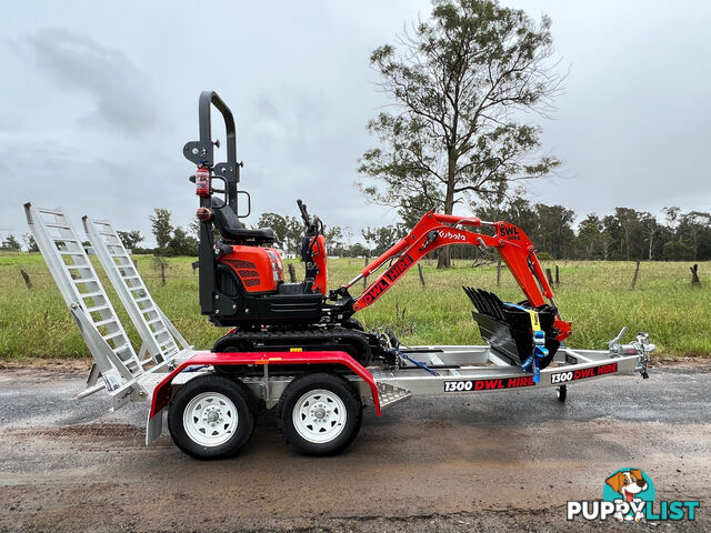 Kubota K008 Tracked-Excav Excavator