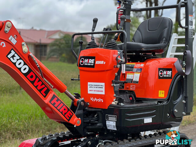 Kubota K008 Tracked-Excav Excavator