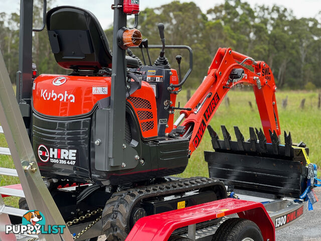 Kubota K008 Tracked-Excav Excavator