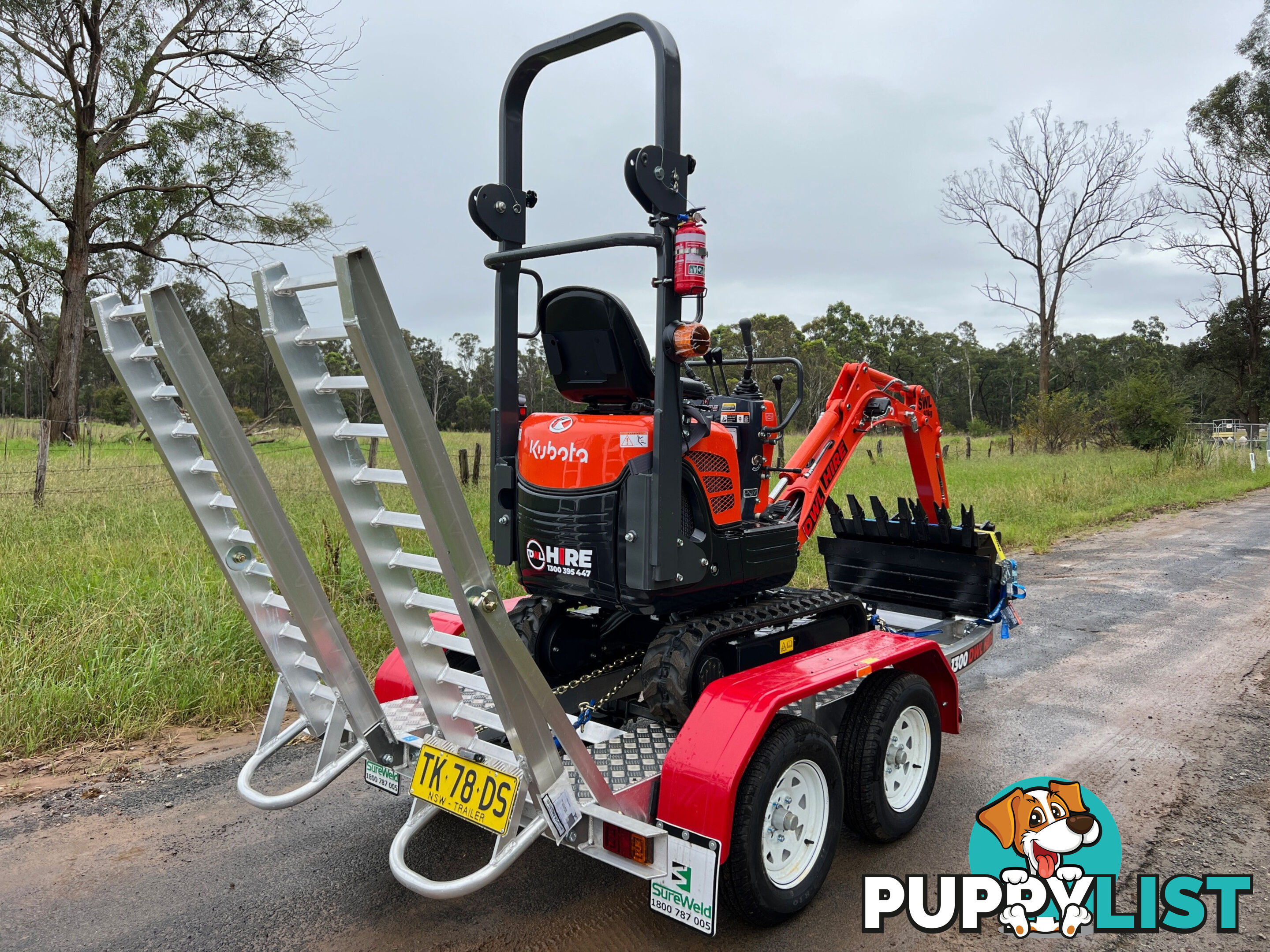 Kubota K008 Tracked-Excav Excavator