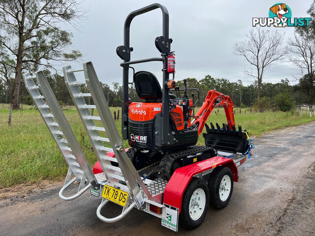 Kubota K008 Tracked-Excav Excavator