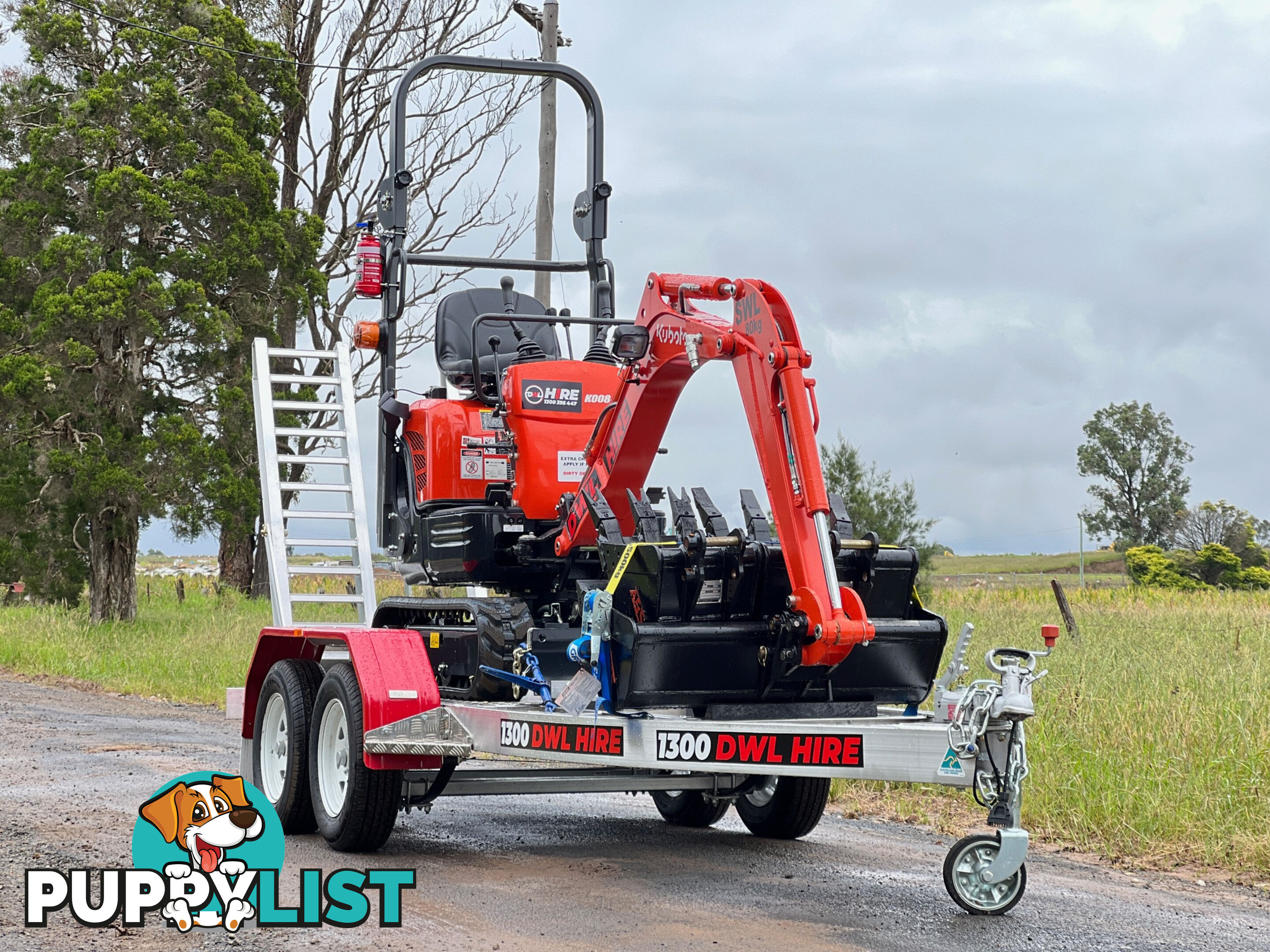 Kubota K008 Tracked-Excav Excavator