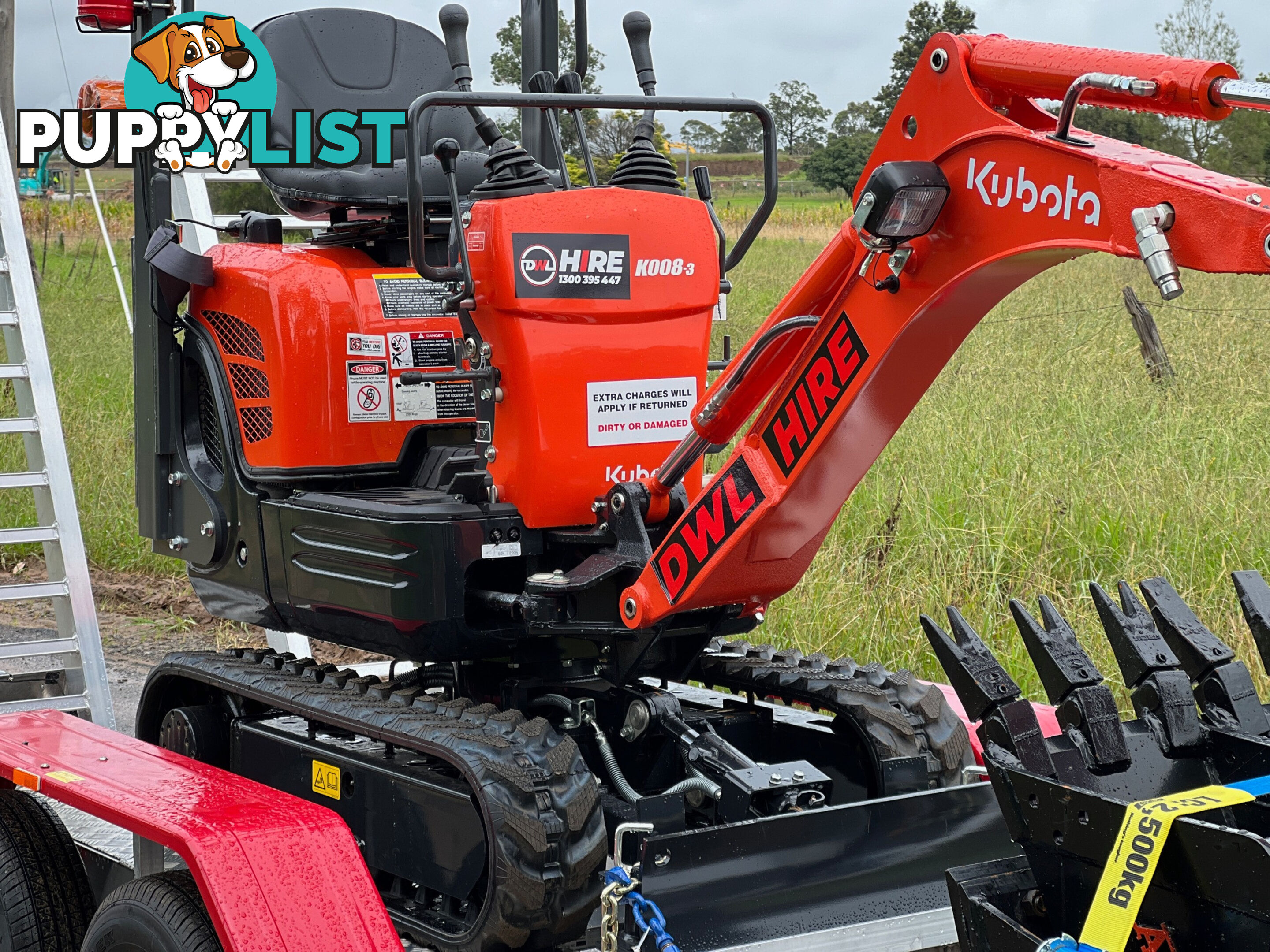 Kubota K008 Tracked-Excav Excavator