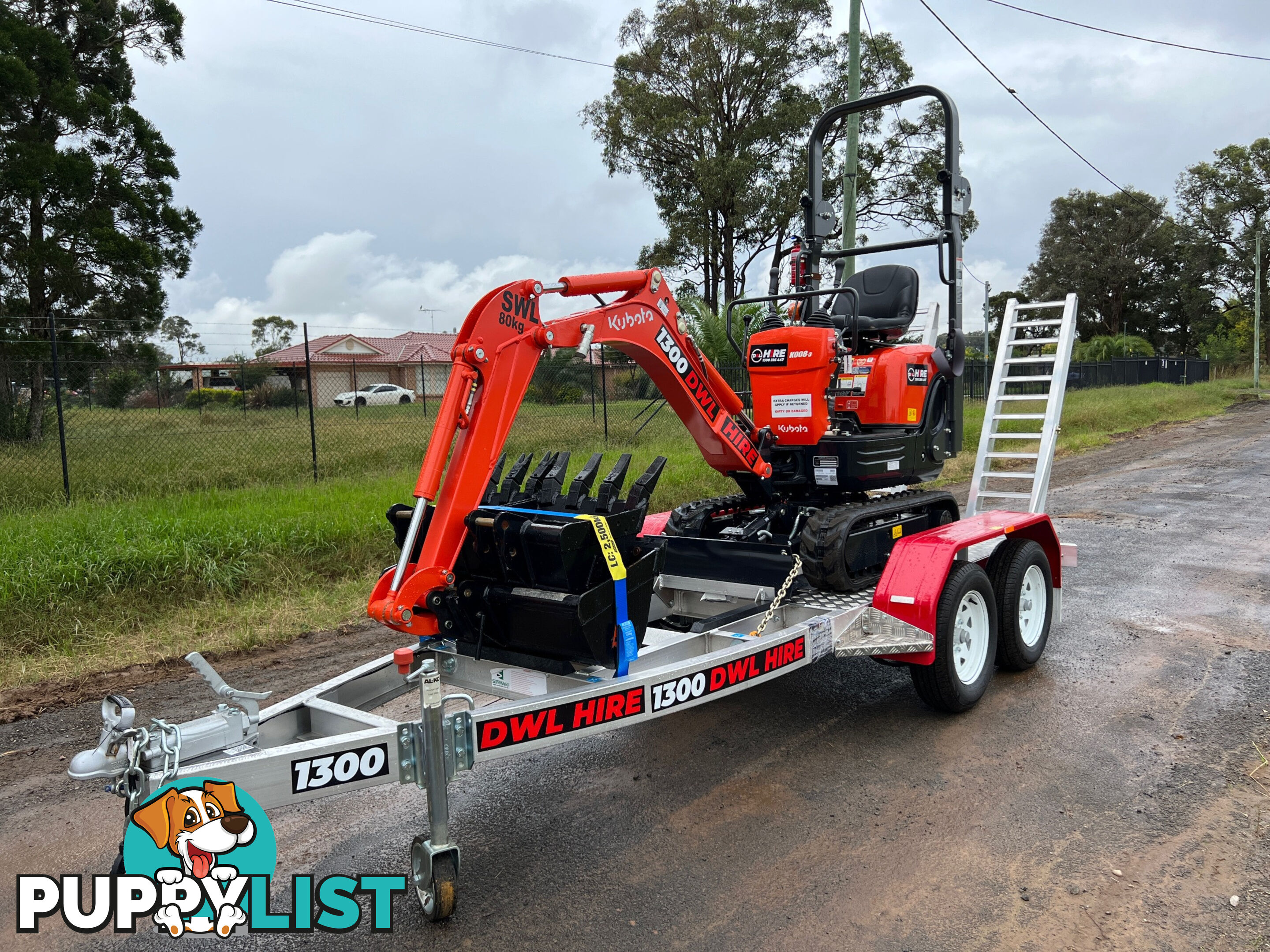 Kubota K008 Tracked-Excav Excavator