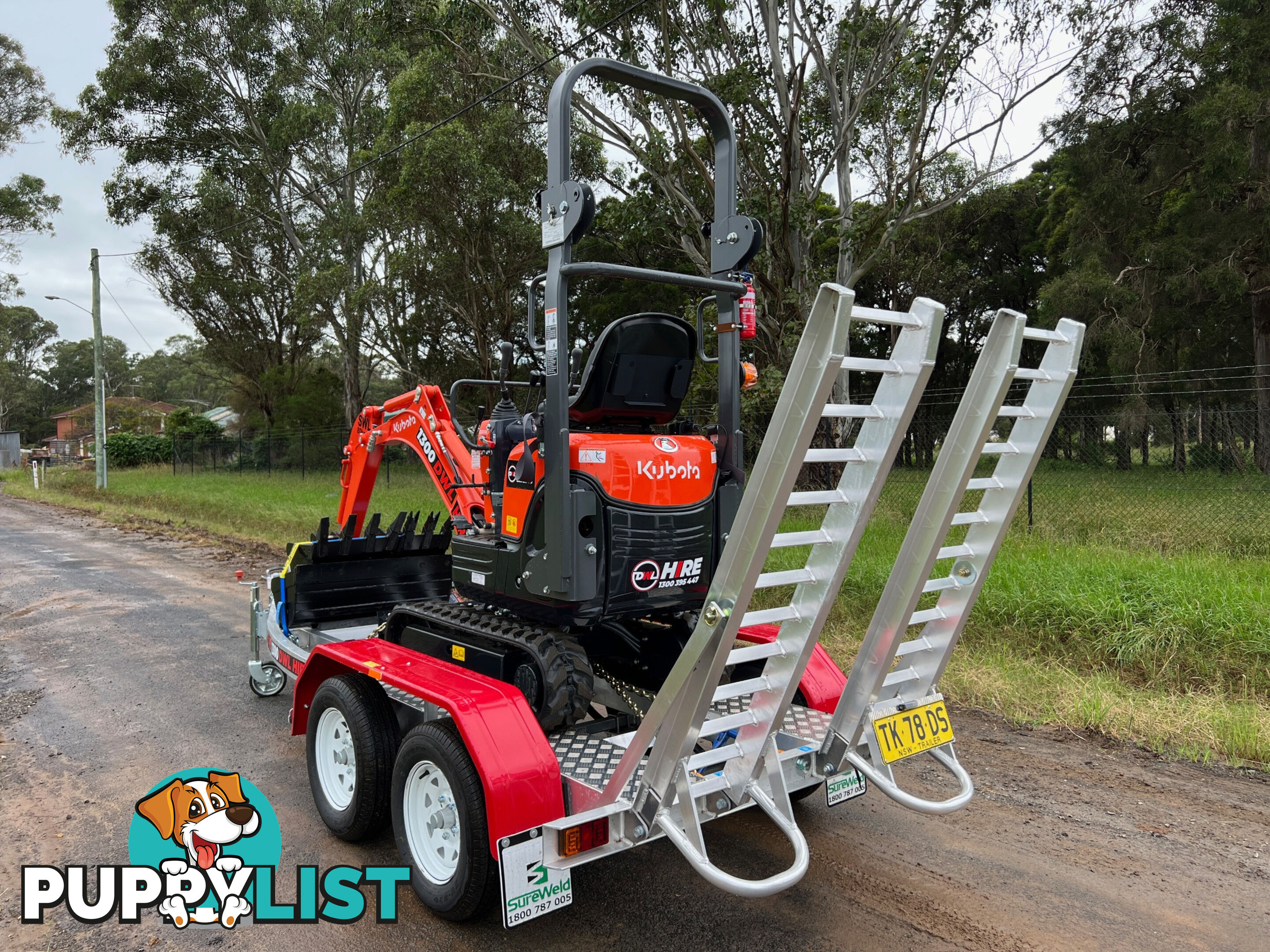 Kubota K008 Tracked-Excav Excavator