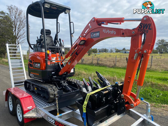 Kubota U17-3 Tracked-Excav Excavator