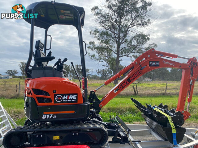 Kubota U17-3 Tracked-Excav Excavator