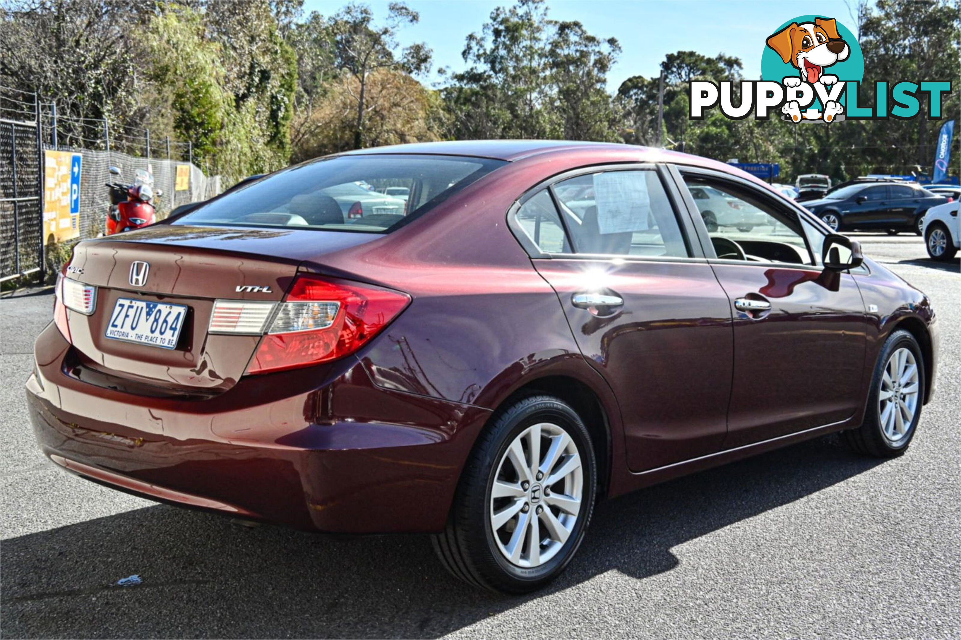 2012 HONDA CIVIC VTI-LN AUTO SEDAN
