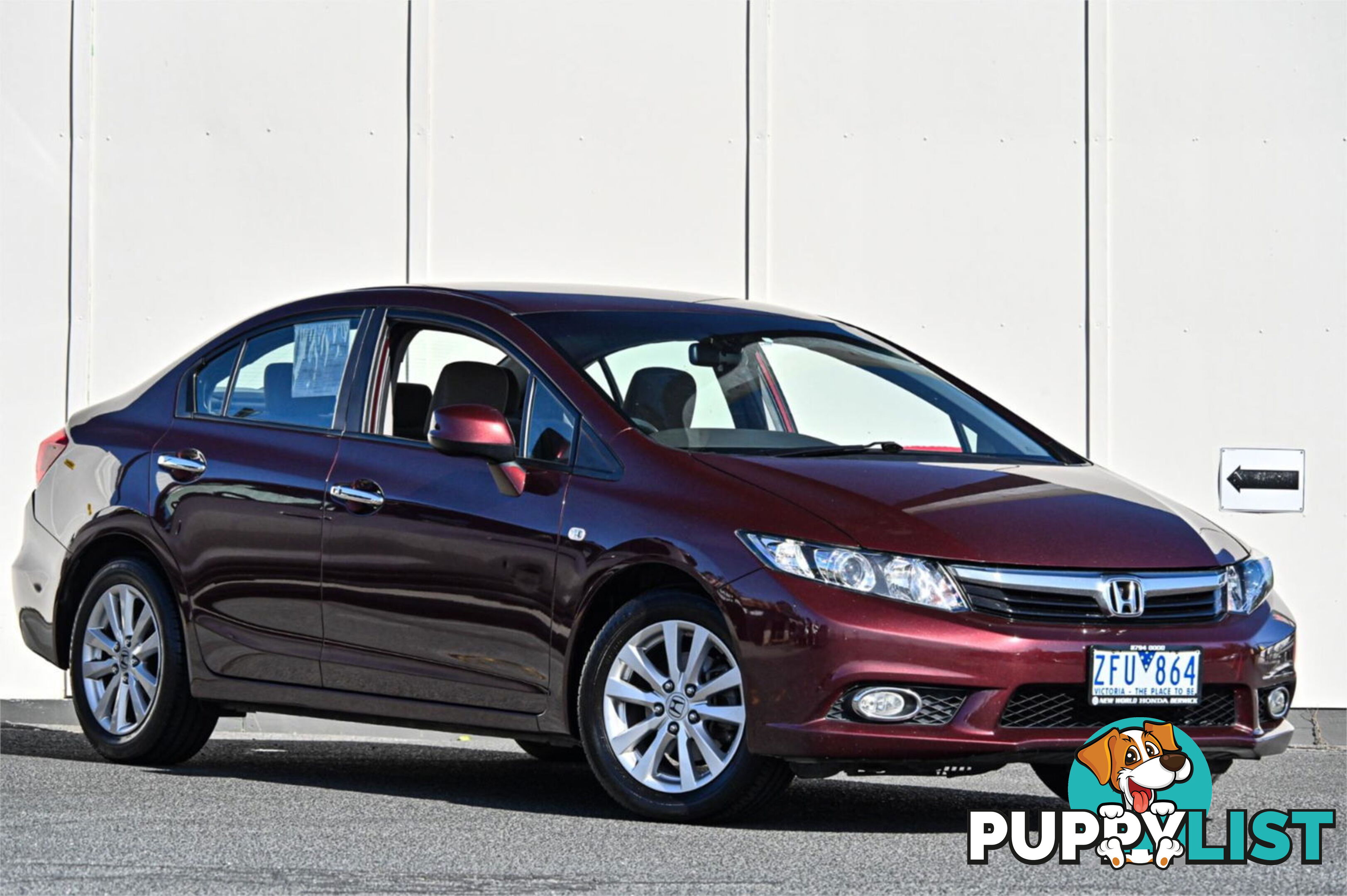 2012 HONDA CIVIC VTI-LN AUTO SEDAN