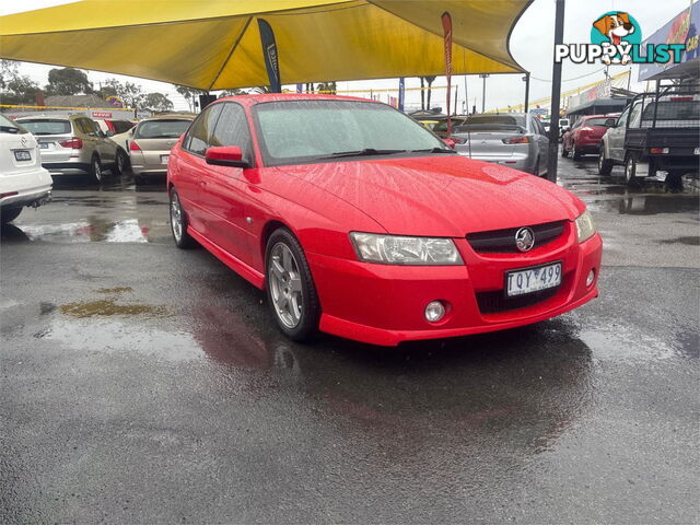 2005 HOLDEN COMMODORE SV6 VZ SEDAN