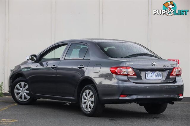 2011 TOYOTA COROLLA ASCENT AUTOMY11 SEDAN