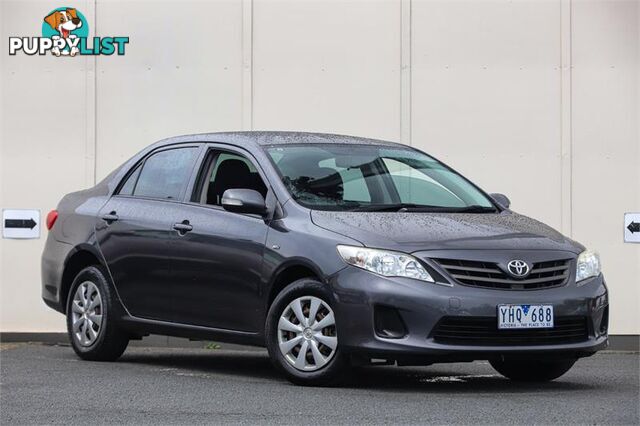 2011 TOYOTA COROLLA ASCENT AUTOMY11 SEDAN