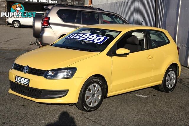 2010 VOLKSWAGEN POLO TRENDLINE 6RMY11 HATCHBACK