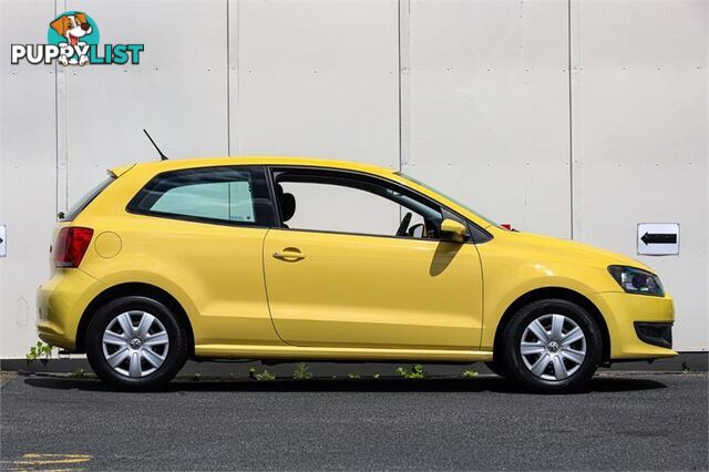 2010 VOLKSWAGEN POLO TRENDLINE 6RAUTOMY11 HATCH