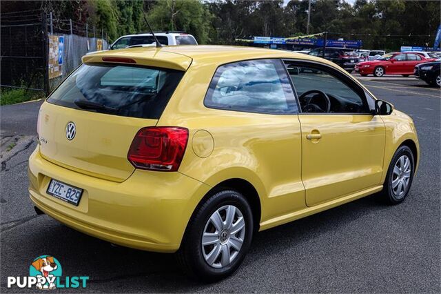 2010 VOLKSWAGEN POLO TRENDLINE 6RAUTOMY11 HATCH