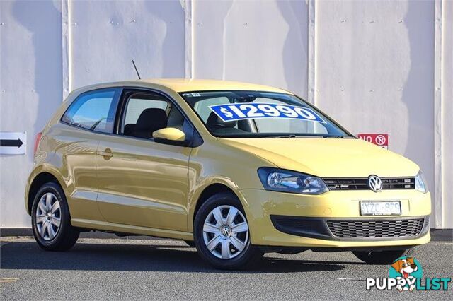 2010 VOLKSWAGEN POLO TRENDLINE 6RMY11 HATCHBACK